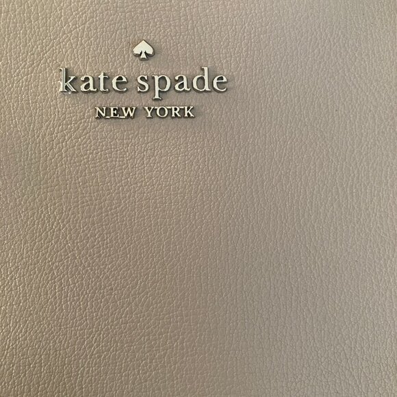 Kate Spade Tote Bag Leather Pale Pink 11x10.5x6 - Picture 8 of 16